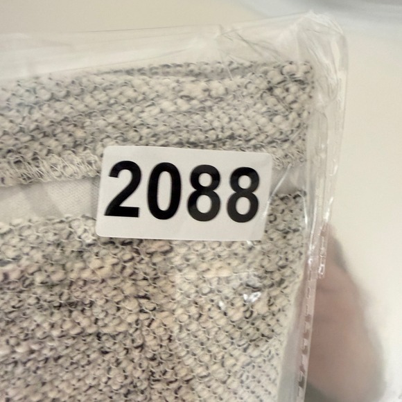 LOFT Petite Tweed A-Line Skirt Women's XSP Black White Textured Flounce Preppy - Picture 7 of 8